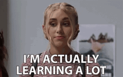 Emily Skinner On Learning A Lot GIF