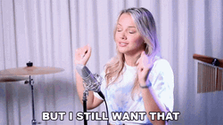 Emma Heesters Singing But I Still Want That  GIF