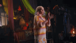 Emma Myers Doing Wednesday Dancing Moves GIF