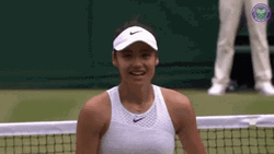 Emma Raducanu Breath Clapping GIF