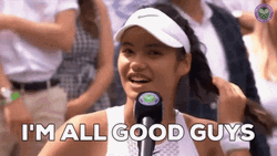 Emma Raducanu I'm All Good Guys GIF