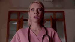 Emma Roberts Confused Scream Queens  GIF