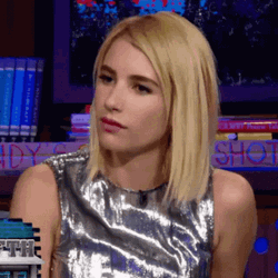 Emma Roberts Interview GIF