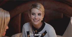 Emma Roberts So Sorry GIF