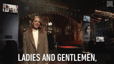 Emma Stone Bts Ladies And Gentlemen We Got Him GIF