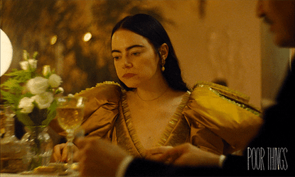 Emma Stone Eating Yuck GIF