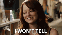 Emma Stone Fine Keep Your Secrets GIF