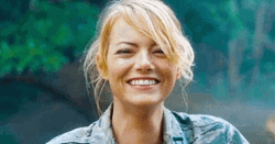Emma Stone Hiding Her Face GIF
