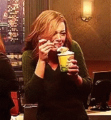 Emma Stone Sobbing While Eating Ice Cream GIF