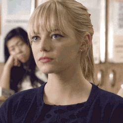 Emma Stone Wait Smiling GIF
