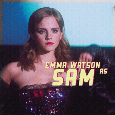 Emma Watson On Cover Of Sam GIF