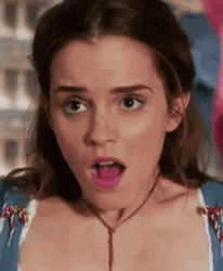 Emma Watson Shock GIF | GIFDB.com