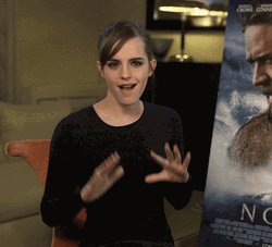 Emma Watson Surprised Meme GIF