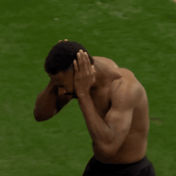 Emmanuel Dennis Covering His Ears GIF