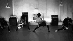 Emo Rock Band Headbang GIF
