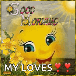 Emoji Animated Good Morning Monday Joy GIF