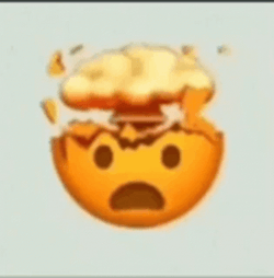 Emoji Brain Exploding GIF