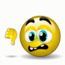 Emoji Expressing Dislike Face GIF