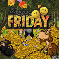 Emoji Happy Friday Meme  GIF