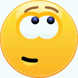 Emoji Looking Up GIF