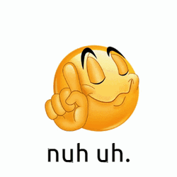 Emoji Nah Uh GIF | GIFDB.com