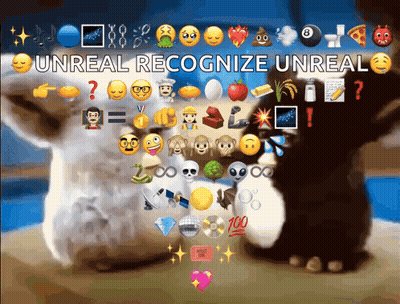 Emoji Screen With Unreal Recognize Unreal GIF