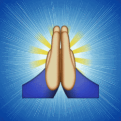 Emoji Sign Pray GIF