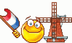 Emoji Wave Flag Of Netherlands GIF