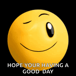 Emoji Winking Having A Good Day GIF