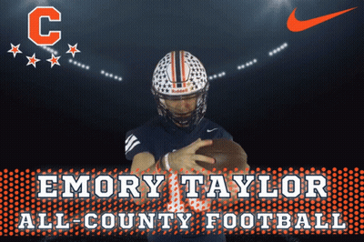 Emory Taylor All County Football Ad
