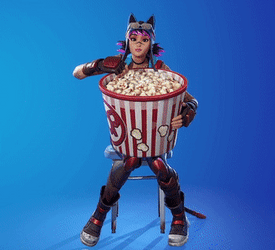 Emote Fortnite Popcorn GIF