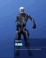Emote Fortnite Skeleton GIF