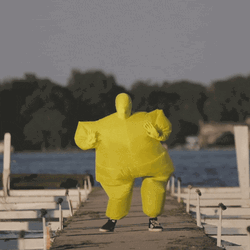 Emote Fortnite Yellow Built GIF