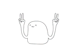 Emoticon Air Quotes GIF
