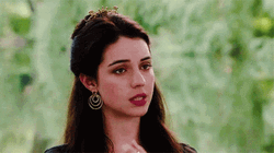 Emotional Adelaide Kane Speaking Softly GIF