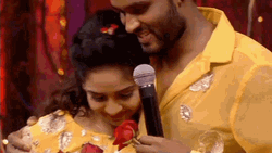 Emotional Amirads Pavni Hug Romantic Couple GIF