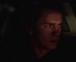 Emotional Anakin Skywalker GIF
