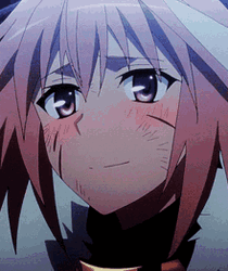 Emotional Astolfo Type-Moon Happy Cry GIF
