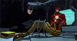 Emotional Batman Justice League GIF