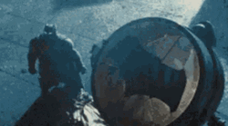 Emotional Batman Showing A Bat Signal GIF