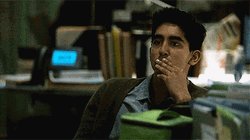 Emotional Dev Patel GIF