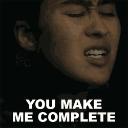 Emotional Girl You Complete Me GIF