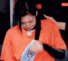 Emotional Jennie Kim Blackpink Happy Cry GIF