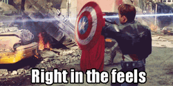 Emotional Marvel Right In The Feels GIF