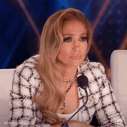 Emotional Shocked Jennifer Lopez GIF