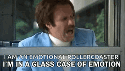 Emotional Will Ferrell Anchorman GIF
