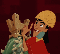 Emperor Kuzco Confetti GIF