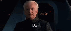 Emperor Palpatine Do It GIF