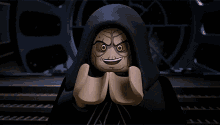 Emperor Palpatine Lego Scary Face GIF