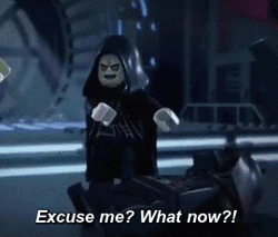 Emperor Palpatine Star Wars Lego Excuse Me GIF